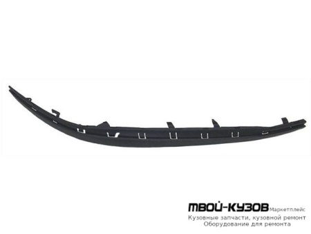 МОЛДИНГ БАМПЕРА ПЕРЕДНИЙ ПРАВАЯ СТОРОНА П/ ХРОМ (КИТАЙ) для Skoda OCTAVIA (2004-2008)