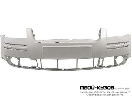БАМПЕР ПЕРЕДНИЙ ГРУНТ (ТАЙВАНЬ) для Volkswagen PASSAT B5+ (10.2000-)