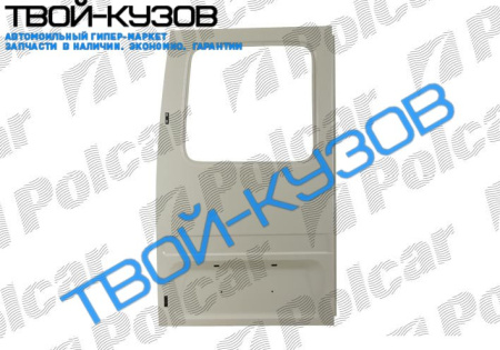 TRANSIT 86-91 ЗАДНЯЯ ДВЕРЬ L (НИЗКАЯ, С ОКНОМ)