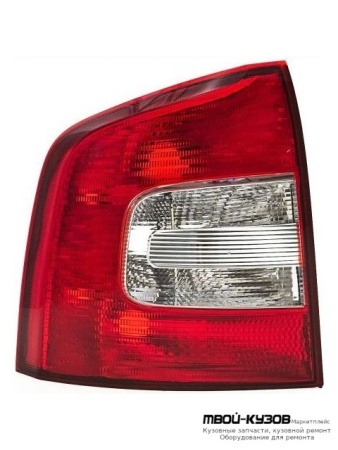 ФОНАРЬ ЗАДНИЙ ВНЕШНИЙ ЛЕВАЯ СТОРОНА (DEPO) для Skoda OCTAVIA (2008-2012)