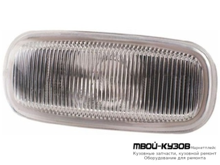 ПОВТОРИТЕЛЬ ПОВОРОТА В КРЫЛО ЛЕВАЯ = ПРАВАЯ (DEPO) для Audi A6 (09.1997 - 03.2004), Audi A3 (08.1996 - 2002), Audi A4 (01.1999 - 01.2001)