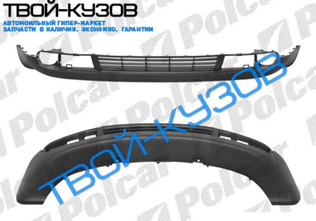 A3 00-03 РЕШЕТКА СО СПОЙЛЕРОМ В ПЕРЕДНИЙ БАМПЕР