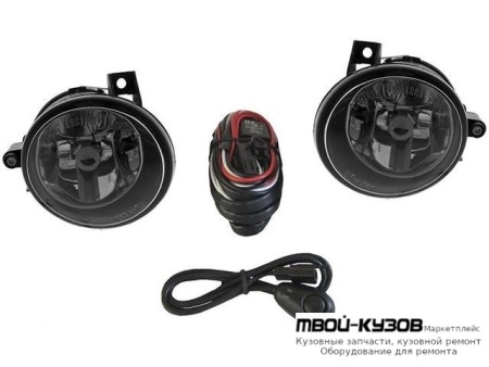 ФАРА ПРОТИВОТУМАННАЯ ЛЕВАЯ + ПРАВАЯ (КОМПЛЕКТ) С ПРОВОДК , КНОПКОЙ для Volkswagen POLO (08.2001 - 2009)