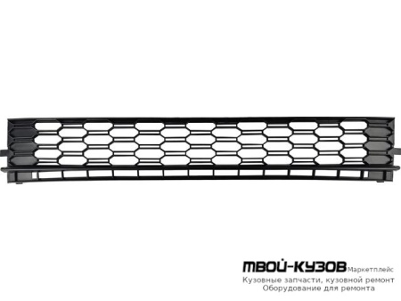 РЕШЕТКА БАМПЕРА ПЕРЕДНИЙ ЦЕНТРАЛ (КИТАЙ) для Skoda RAPID (2014-)
