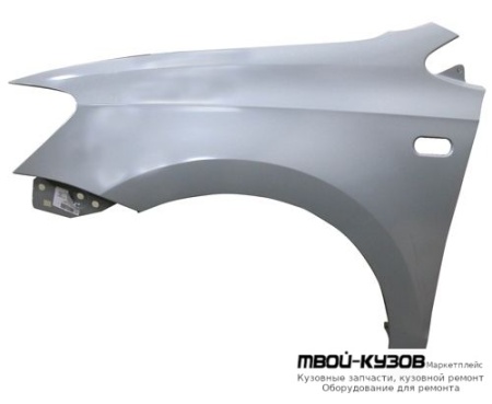 КРЫЛО ПЕРЕДНИЙ ЛЕВАЯ СТОРОНА С ОТВ ПОД ПОВТОРИТЕЛЬ (СЕДАН) (ТАЙВАНЬ) для Volkswagen POLO (09.2010 - 2020)