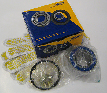 Подшипник ступицы передней ВАЗ-2108/ задней М-2141 рем.к-т (KRAFT) KT100520