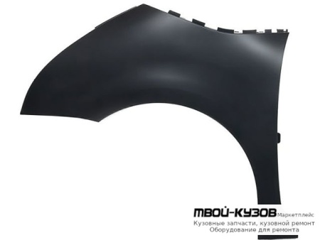 КРЫЛО ПЕРЕДНИЙ ЛЕВАЯ СТОРОНА ПЛАСТИК (ТАЙВАНЬ) для Citroen C4 (11.2004-) PICASSO (2006-)