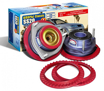 Опора передней стойки ВАЗ-2108 в сборе (SS-20) Стандарт (2шт.)