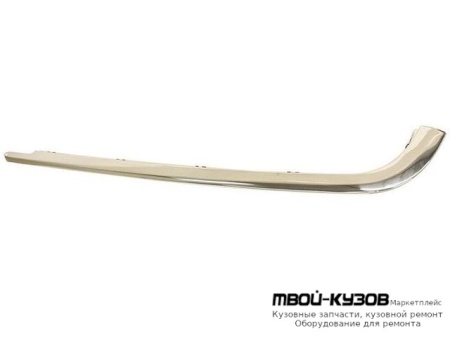 МОЛДИНГ БАМПЕРА ЗАДНИЙ ПРАВАЯ СТОРОНА (ELEGANCE) ХРОМ (ТАЙВАНЬ) для Mercedes W202 (06.1993 - 06.2000)