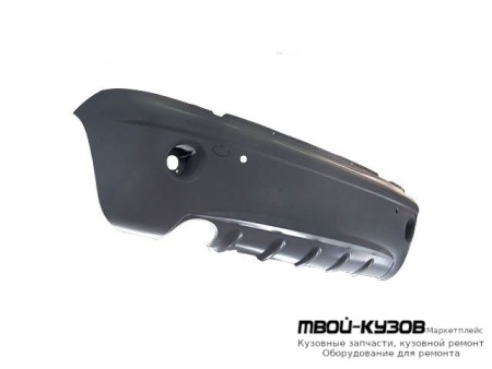 БАМПЕР ЗАДНИЙ (КИТАЙ) для Chery QQ (2006-)