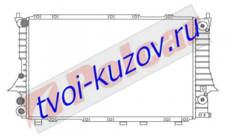 100/A6 0192- 2022 +D РАДИАТОР 630X395  А+/-C (NISSENS 60477)