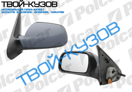 XSARA 02-05 ЗЕРКАЛО ЛЕВОЕ L ЭЛЕКТРИЧ+ОБОГРЕВ+АСФЕРА+ПОД ПОКРАСКУ