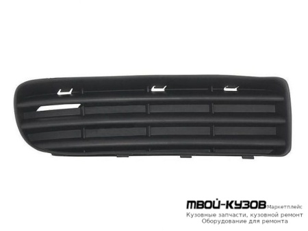 РЕШЕТКА БАМПЕРА ПЕРЕДНИЙ ПРАВАЯ СТОРОНА ЧЁРНЫЙ для Skoda OCTAVIA (04.1997 - 07.2000 08.2000-)