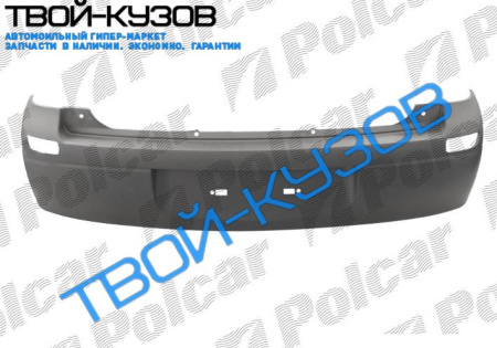 CORSA 00-06 БАМПЕР ЗАДНИЙ ГРУНТ