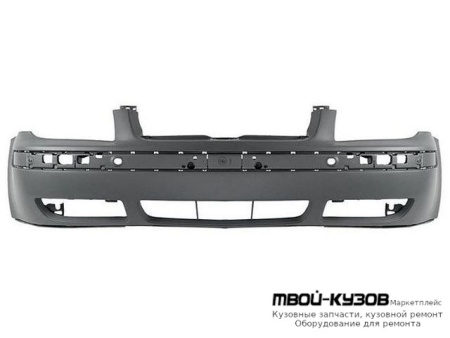 БАМПЕР ПЕРЕДНИЙ В СБОРЕ С МОЛДИНГ БЕЗ РЕШЕТК БЕЗ УСИЛИТ ГРУНТ (ТАЙВАНЬ) для Volkswagen BORA (09.1998-)
