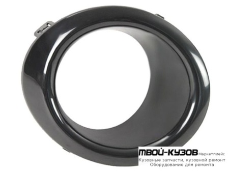 РЕШЕТКА БАМПЕРА ПЕРЕДНИЙ ПРАВАЯ СТОРОНА П/ПРОТИВОТУМ ЧЁРНЫЙ (ТАЙВАНЬ) для Nissan NOTE (01.2006-) E11E