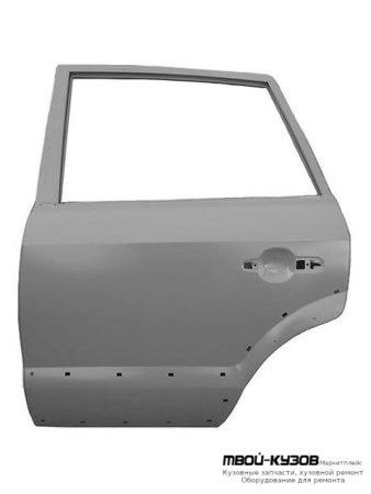 ДВЕРЬ ЗАДНИЙ ЛЕВАЯ СТОРОНА С ОТВ П/ МОЛДИНГ (КИТАЙ) для Hyundai TUCSON (04.2004-)