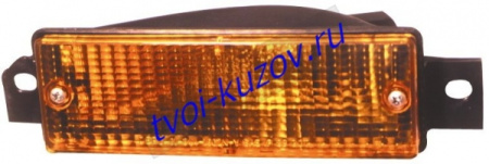 E30 УКАЗАТЕЛЬ ПОВОРОТА нижний левый в бампер ЖЕЛТ