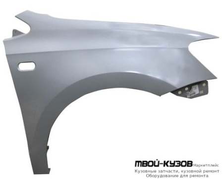 КРЫЛО ПЕРЕДНИЙ ПРАВАЯ СТОРОНА С ОТВ ПОД ПОВТОРИТЕЛЬ (СЕДАН) (ТАЙВАНЬ) для Volkswagen POLO (09.2010 - 2020)