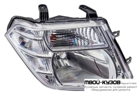 ФАРА ПРАВАЯ СТОРОНА (euro) ПОД КОРРЕКТОР (DEPO) для Nissan NAVARA (2006-), Nissan PATFINDER R51 (2005-)