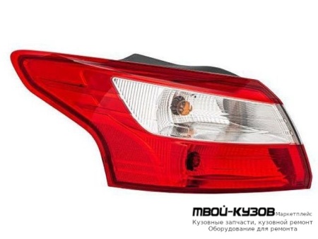ФОНАРЬ ЗАДНИЙ ВНЕШНИЙ ЛЕВАЯ СТОРОНА (СЕДАН) (КИТАЙ) для Ford FOCUS (2011-2014)