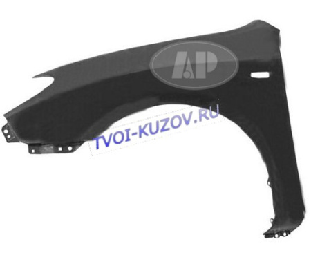 КРЫЛО ПЕРЕДНЕЕ левое с отв.  - для HYUNDAI ELANTRA