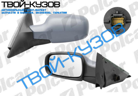 SCENIC 03-06 ЗЕРКАЛО ЛЕВОЕ ЭЛЕКТРИКА С ОБОГРЕВОМ