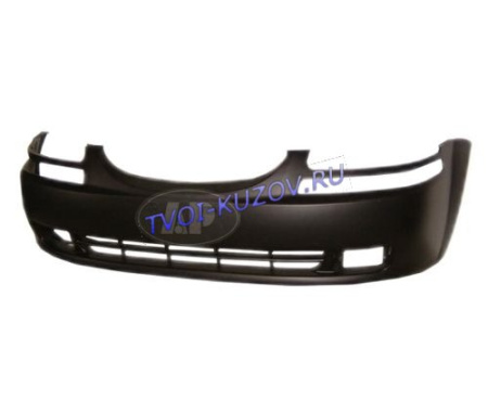 БАМПЕР ПЕРЕДНИЙ грунт.c отв.под п/т.и поворн.  - для CHEVROLET AVEO