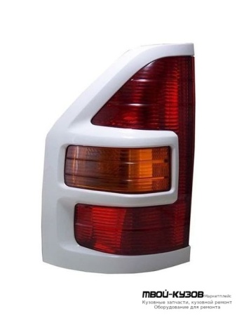 ФОНАРЬ ЗАДНИЙ ВНЕШНИЙ ЛЕВАЯ СТОРОНА МОЛДИНГ БЕЛ для Mitsubishi PAJERO / MONTERO (2000-2002) (2003-)