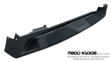 ПОРОГ-ПОДНОЖКА ЛЕВАЯ + ПРАВАЯ (КОМПЛЕКТ) OEM STYLE для KIA SORENTO (05.2002 - 2008)