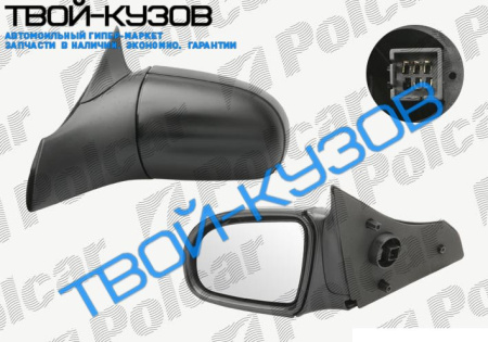 CORSA 0393-2000 ЗЕРКАЛО L ЭЛЕКТРИЧЕСКОЕ С ОБОГРЕВОМ