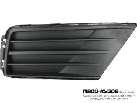 РЕШЕТКА БАМПЕРА ПЕРЕДНИЙ ПРАВАЯ СТОРОНА (КИТАЙ) для Volkswagen CADDY (2010-)