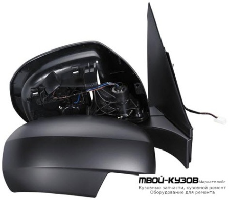 ЗЕРКАЛО ПРАВАЯ СТОРОНА ЭЛЕКТР С ПОДОГРЕВОМ (CONVEX) ГРУНТ (ТАЙВАНЬ) для Suzuki SWIFT (2011-)