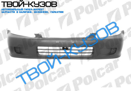 CIVIC(3ДВ.НВ/SED)БАМП.ПЕР.ЧЕР 99- (ЯП.СБОРКА)