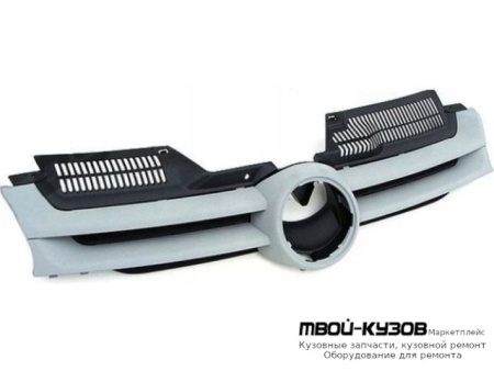 РЕШЕТКА РАДИАТОРА В СБОРЕ ГРУНТ (ТАЙВАНЬ) для Volkswagen GOLF V (10.2003-)