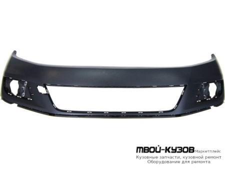 БАМПЕР ПЕРЕДНИЙ ГРУНТ (ТАЙВАНЬ) для Volkswagen TIGUAN (2007-2016)