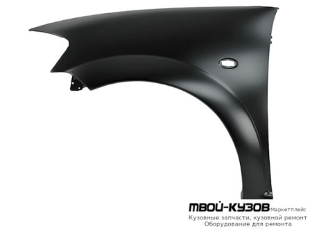 КРЫЛО ПЕРЕДНИЙ ЛЕВАЯ СТОРОНА (ТАЙВАНЬ) для Citroen C3 (05.2002 - 10.2005) (11.2005-)