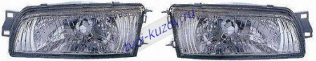 LANCER ФАРА лев., прав. (КОМПЛЕКТ) ТЮНИНГОВАН. прозрачн. хрустальн.