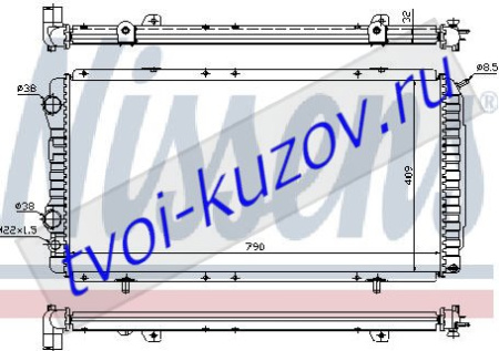 DUCATO (PG BOXER-CT JUMPER) РАДИАТОР ОХЛАЖДЕН (см.каталог)