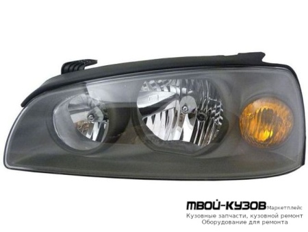 ФАРА ЛЕВАЯ СТОРОНА ПОД КОРРЕКТОР ВНУТРИ ЧЁРНЫЙ (КИТАЙ) для Hyundai ELANTRA (2004-)
