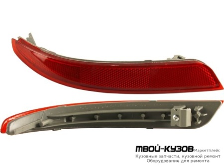 ФОНАРЬ-КАТАФОТ ЛЕВАЯ СТОРОНА В ЗАДНИЙ БАМПЕР (DEPO) для Nissan ALMERA G15 (2013-)