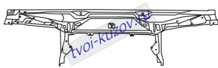 E32 БАЛКА ПАНЕЛИ ПЕРЕДНЕЙ верхняя