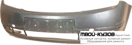 БАМПЕР ПЕРЕДНИЙ С ЗАГЛУШ ПРОТИВОТУМ ТЕМНО-СЕРЫЙ (ТАЙВАНЬ) для Skoda FABIA (01.2000 - 2006)