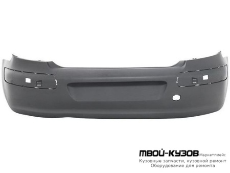 БАМПЕР ЗАДНИЙ (ХЭТЧБЭК) ГРУНТ (ТАЙВАНЬ) для Peugeot 307 (08.2001-)