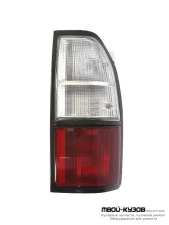 ФОНАРЬ ЗАДНИЙ ВНЕШНИЙ ПРАВАЯ СТОРОНА КРАСНЫЙ-БЕЛ (КИТАЙ) для Toyota LANDCRUISER PRADO 90 (04.1996 - 09.2002)