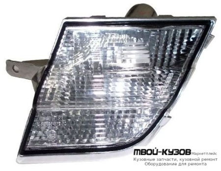 УКАЗ.ПОВОРОТА НИЖН ЛЕВАЯ СТОРОНА В РЕШЕТК (DEPO) БЕЛЫЙ для Nissan MICRA (2003-)