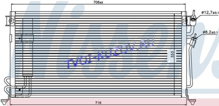 РАДИАТОР КОНДИЦИОНЕРА