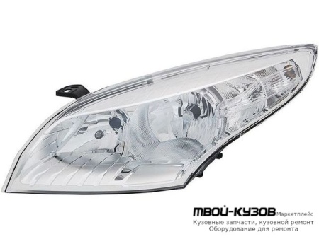 ФАРА ПРАВАЯ СТОРОНА С КОРРЕКТОР (DEPO) для Renault MEGANE (2008-)