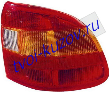 ASTRA ФОНАРЬ задний внешний правый (4 дв) красно-желтый