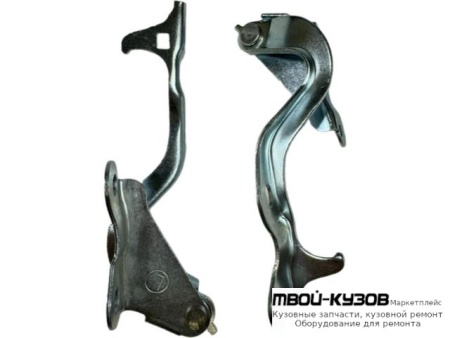 ПЕТЛЯ КАПОТА ЛЕВАЯ + ПРАВАЯ (КОМПЛЕКТ) (СЕДАН) (КИТАЙ) для Ravon GENTRA (2015-), Chevrolet LACETTI (2004-) / DAEWOO NUBIRA (2004-)